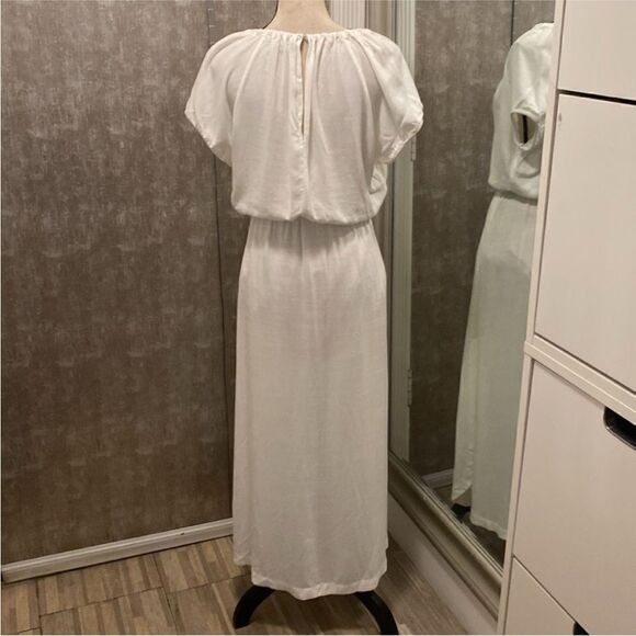 VIX Paula Hermanny Elegant White Maxi Dress, US2 - Picture 6 of 9